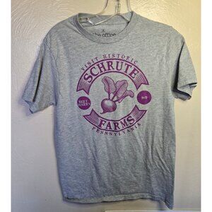 Schrute Farms T-shirt The Office Fandom Rainn Wilson Steve Carrell Size Med